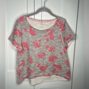 Anthropologie Postmark Boucle Textured Knit Terry Top Women's Size Large